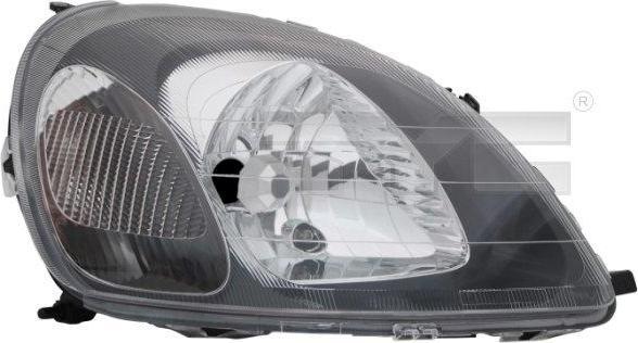 TYC 20-5729-25-2 основная фара на TOYOTA YARIS (SCP1_, NLP1_, NCP1_)
