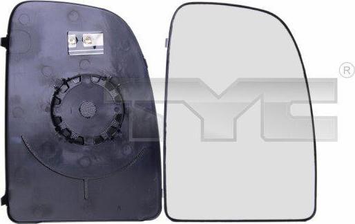 TYC 309-0073-1 зеркальное стекло, наружное зеркало на PEUGEOT BOXER автобус