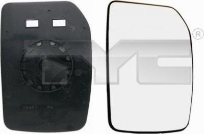 TYC 310-0085-1 зеркальное стекло, наружное зеркало на FORD TRANSIT c бортовой платформой/ходовая часть (E_ _)