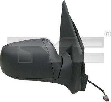 TYC 310-0172 наружное зеркало на FORD FIESTA V (JH_, JD_)