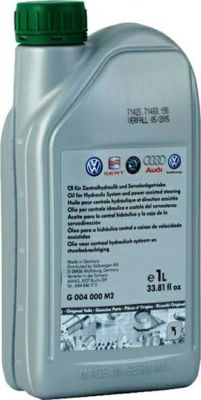 VAG G 004 000 M2 Жидкость гидроусилителя зеленая 1л AD VW OP зеленая 1.0L Pentosin Chf7.1 (G004000M2)