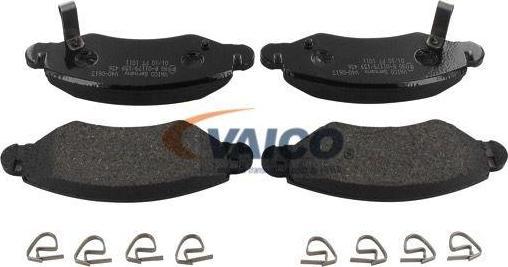 VAICO V40-0613 комплект тормозных колодок, дисковый тормоз на SUZUKI IGNIS II