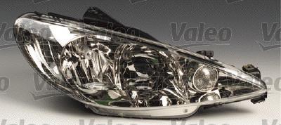 VALEO Фара головного света PEUGEOT 206. 2005/12 (043052)