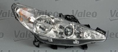 Valeo 043243 основная фара на PEUGEOT 207 (WA_, WC_)