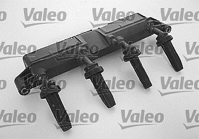 VALEO Катушка зажигания PSA C2/C3/206/307/Berlingo/Partner 1,1-1,4L 02-> 597078 (597079, 245097)