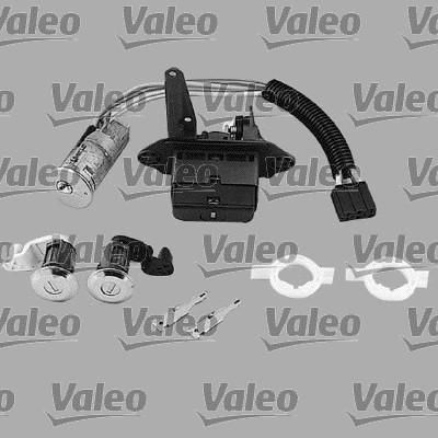 Valeo 252572 комплект цилиндра замка на RENAULT MEGANE I Coach (DA0/1_)