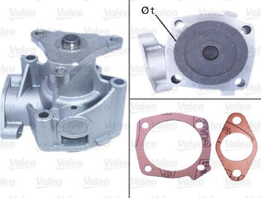 Valeo 506296 водяной насос на FIAT TEMPRA S.W. (159)