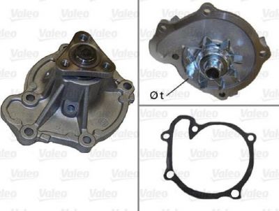 Valeo 506368 водяной насос на NISSAN MICRA II (K11)