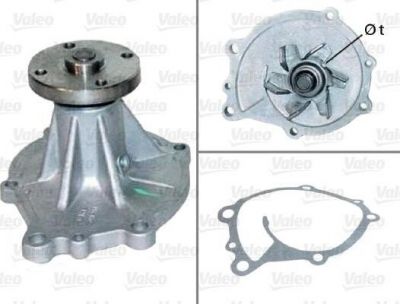 Valeo 506377 водяной насос на NISSAN PICK UP I (720)
