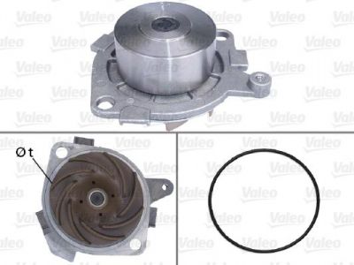 Valeo 506516 водяной насос на FIAT MAREA (185)