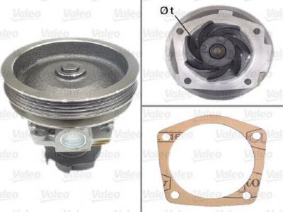 Valeo 506519 водяной насос на FIAT TEMPRA (159)