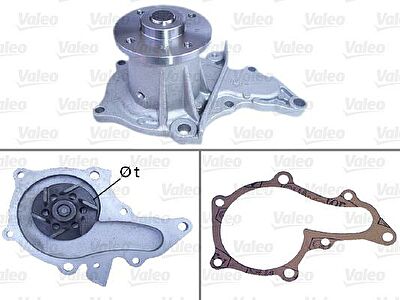 Valeo 506652 водяной насос на TOYOTA CARINA E седан (_T19_)