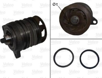 VALEO Насос водяной VW T5/TOUAREG 2.5TDI 03-10 (070121011D, 506726)