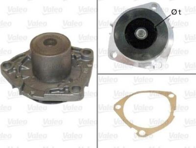 Valeo 506808 водяной насос на FIAT BRAVO II (198)