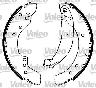 Valeo 554699 комплект тормозных колодок на FIAT DUCATO фургон (230L)
