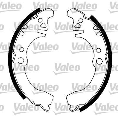 Valeo 562625 комплект тормозных колодок на DAIHATSU CHARADE III (G100, G101, G102)