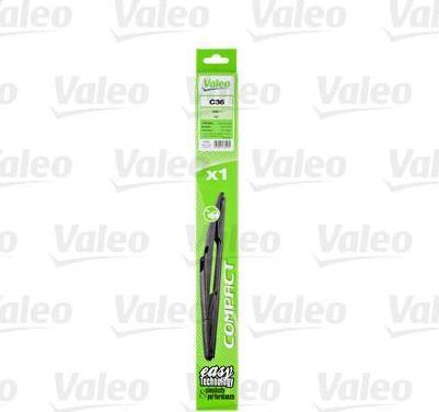 Valeo 576053 щетка стеклоочистителя на PEUGEOT 208