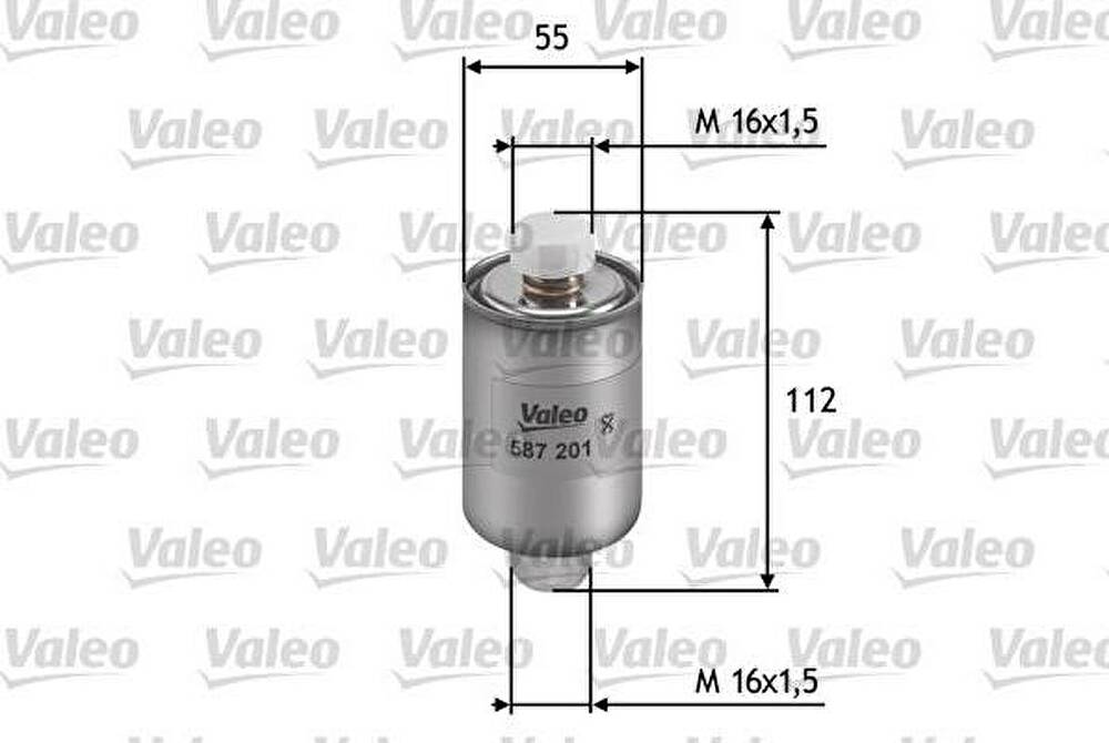 Valeo 587201 топливный фильтр на CHEVROLET SILVERADO 1500