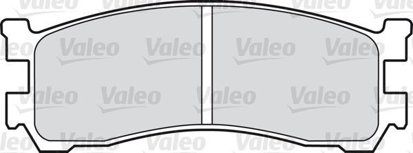 Valeo 598516 комплект тормозных колодок, дисковый тормоз на MAZDA MPV I (LV)
