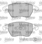 Valeo 598635 комплект тормозных колодок, дисковый тормоз на AUDI A1 (8X1, 8XK, 8XF)