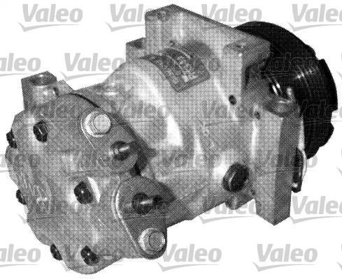 Valeo 699734 компрессор, кондиционер на RENAULT CLIO II (BB0/1/2_, CB0/1/2_)
