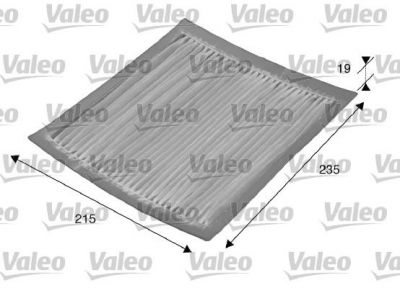 Valeo 715542 фильтр, воздух во внутренном пространстве на LEXUS IS I (JCE1_, GXE1_)
