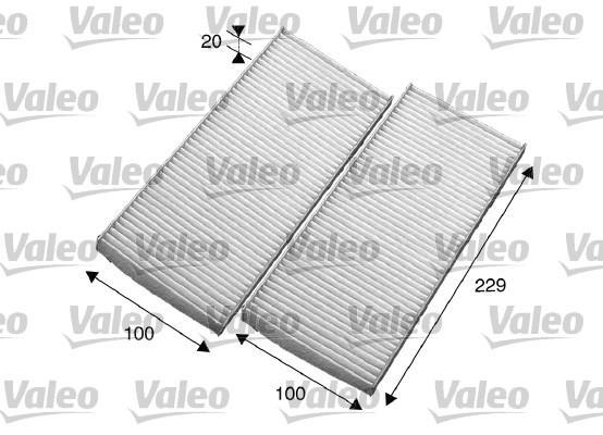 Valeo 715569 фильтр, воздух во внутренном пространстве на OPEL MONTEREY B