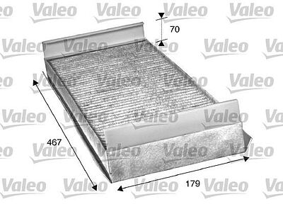 Valeo 716037 фильтр, воздух во внутренном пространстве на MAN TGA