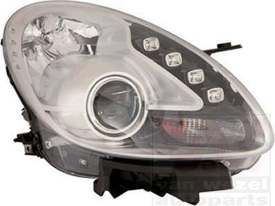 Van Wezel 0113964 основная фара на ALFA ROMEO GIULIETTA (940)