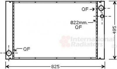Van Wezel 03002289 радиатор, охлаждение двигателя на AUDI A8 (4E_)