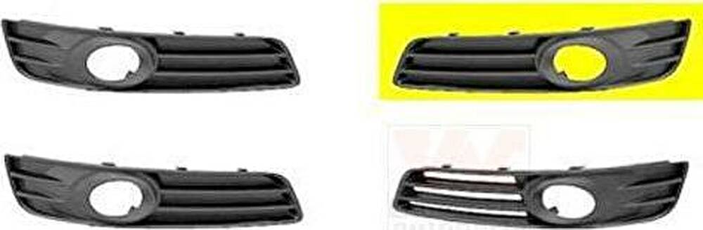 Van Wezel 0334591 облицовка, бампер на AUDI A3 Sportback (8PA)