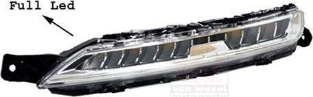 Van Wezel 0979957 фара дневного освещения на CITROEN C4 Picasso II