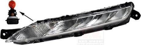 Van Wezel 0979959 фара дневного освещения на CITROEN C4 Picasso II