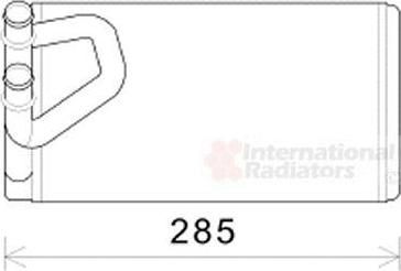 Van Wezel 13006373 теплообменник, отопление салона на NISSAN NAVARA (D40)