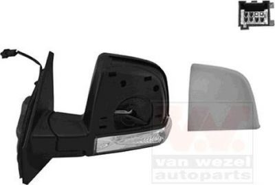 Van Wezel 1638807 наружное зеркало на OPEL COMBO Tour (X12)