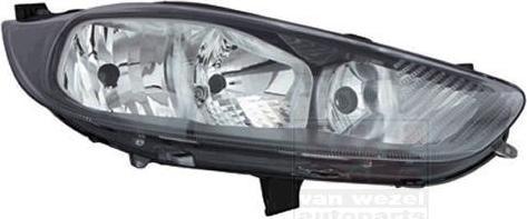 Van Wezel 1808962N основная фара на FORD FIESTA VI