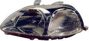 Van Wezel 2527941 основная фара на HONDA CIVIC VI Hatchback (EJ, EK)