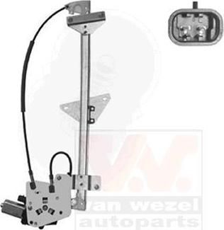 Van Wezel 2545264 подъемное устройство для окон на HONDA FIT III (GE)