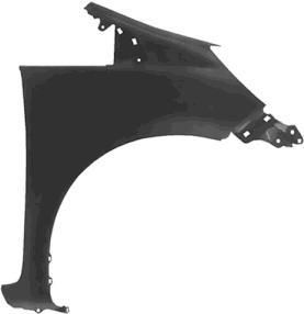 Van Wezel 2545658 крыло на HONDA FIT III (GE)