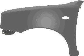 Van Wezel 3306656 крыло на NISSAN MICRA II (K11)
