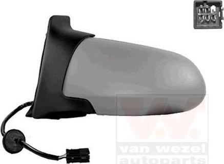 Van Wezel 3791807 наружное зеркало на OPEL ZAFIRA A (F75_)