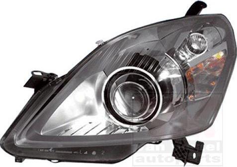 Van Wezel 3792985M основная фара на OPEL ZAFIRA B (A05)