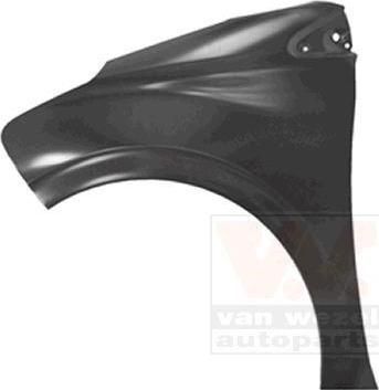 Van Wezel 4034657 крыло на PEUGEOT 208