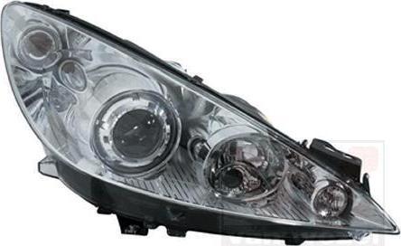 Van Wezel 4042986M основная фара на PEUGEOT 308 CC