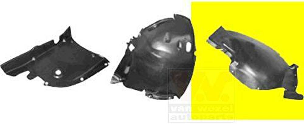 Van Wezel 4047436 обшивка, колесная ниша на PEUGEOT 406 (8B)