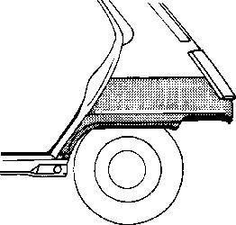 Van Wezel 4308148 боковина на RENAULT 5 (122_)