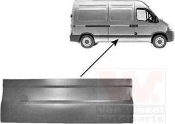 Van Wezel 4387175 дверь, кузов на OPEL MOVANO Combi (J9)