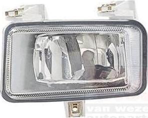 Van Wezel 4721995 противотуманная фара на SAAB 900 II купе