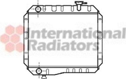 Van Wezel 53002042 радиатор, охлаждение двигателя на TOYOTA LAND CRUISER (BJ4_)