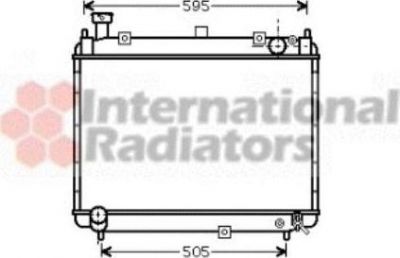 Van Wezel 53002233 радиатор, охлаждение двигателя на TOYOTA HIACE IV автобус (LH1_)